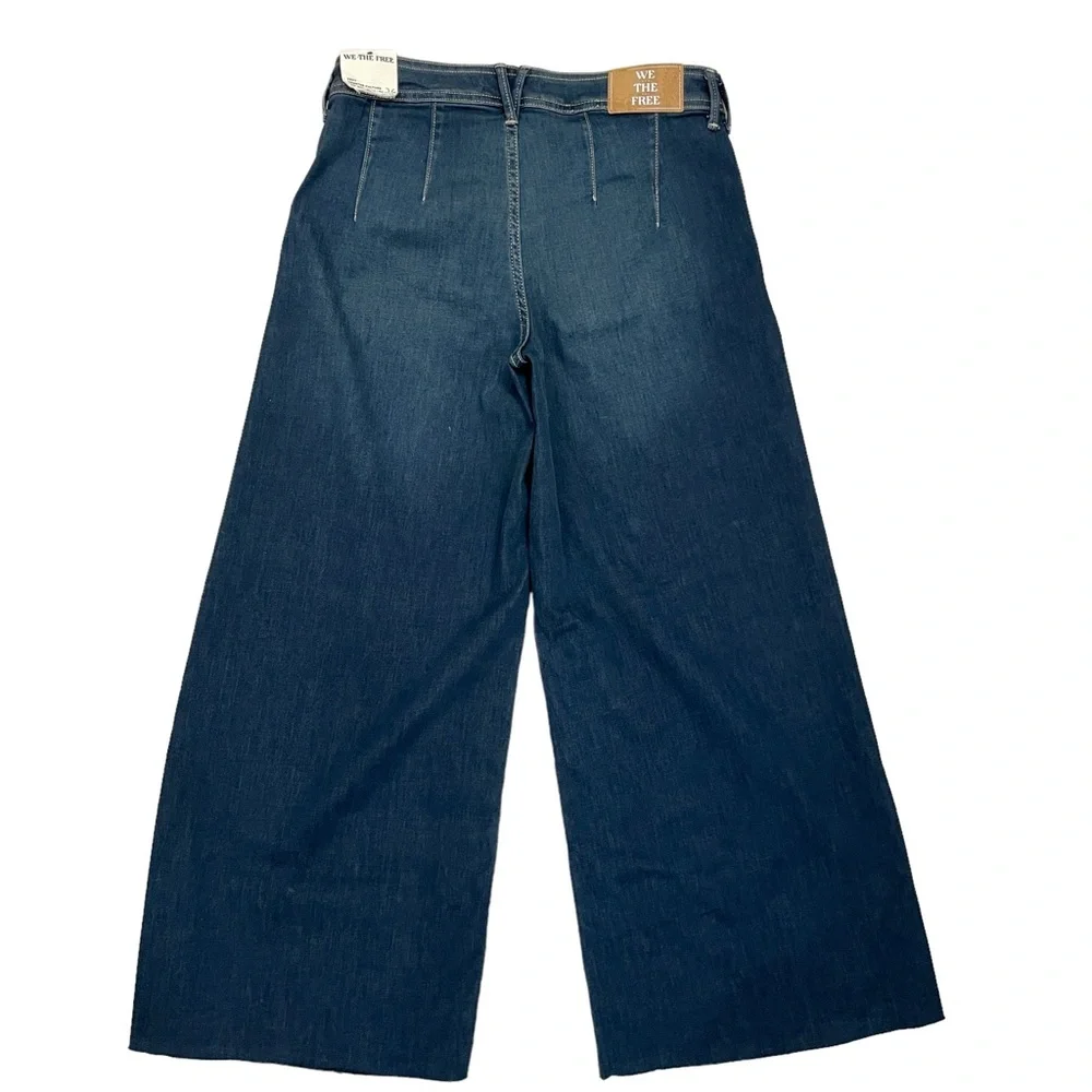 NWT We The Free Crvy Counter Culture Wide Leg Jeans - Picture 4 of 12